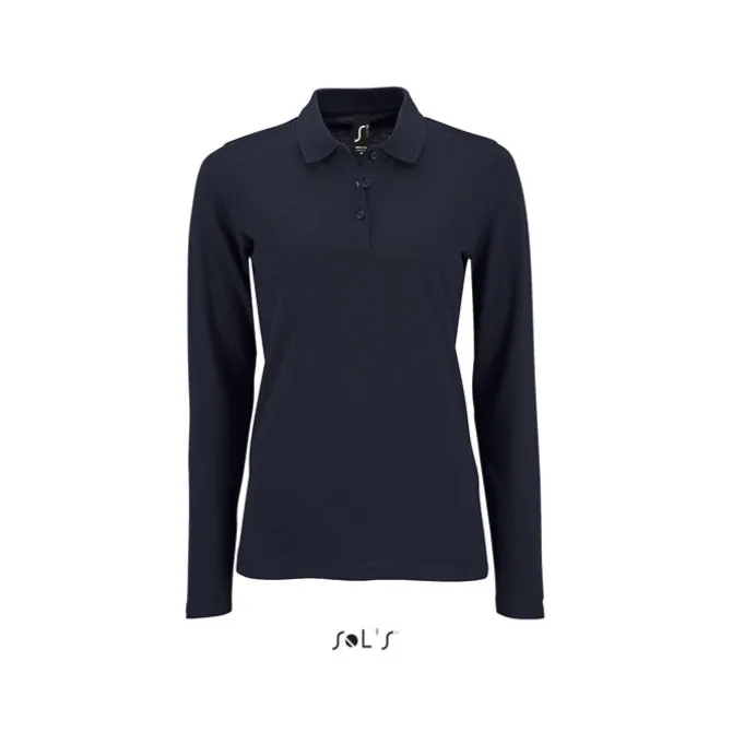 PERFECT Damskie LSL POLO180 / French Navy S02083-FN-L