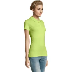 PERFECT Damskie POLO 180g / Apple Green S11347-AG-XL