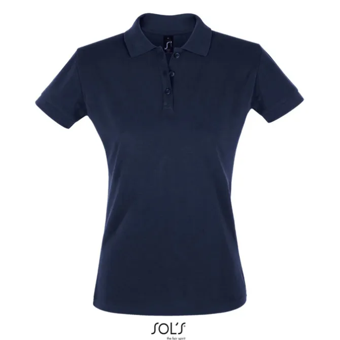 PERFECT Damskie POLO 180g / French Navy S11347-FN-XL