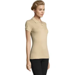 PERFECT Damskie POLO 180g / Sand S11347-SA-S