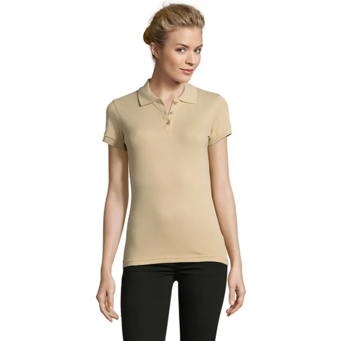 PERFECT Damskie POLO 180g / Sand S11347-SA-S