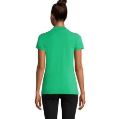 PERFECT Damskie POLO 180g / Wiosenna Zieleń S11347-EO-M