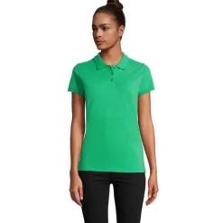 PERFECT Damskie POLO 180g / Wiosenna Zieleń S11347-EO-XL