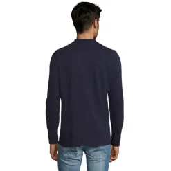 PERFECT MEN LSL POLO 180g / French Navy S02087-FN-3XL