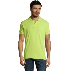 PERFECT Męskie POLO 180g / Apple Green S11346-AG-XL