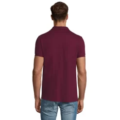 PERFECT Męskie POLO 180g / Burgundy S11346-BG-XL