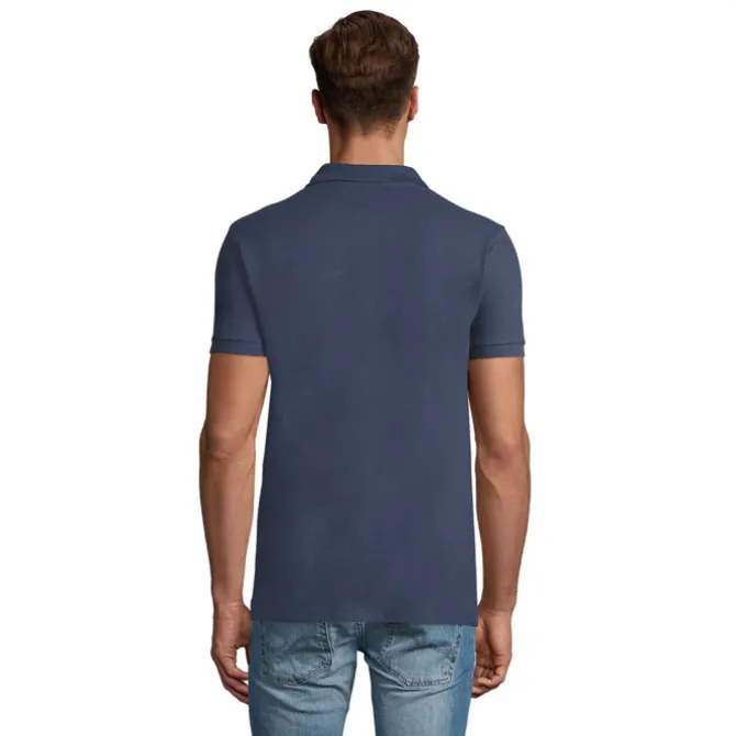PERFECT Męskie POLO 180g / Denim S11346-DM-3XL