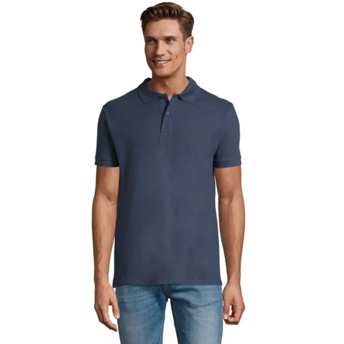 PERFECT Męskie POLO 180g / Denim S11346-DM-XXL