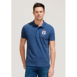 PERFECT Męskie POLO 180g / Denim S11346-DM-XXL