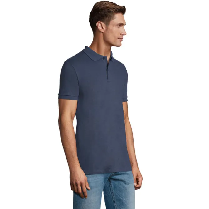 PERFECT Męskie POLO 180g / Denim S11346-DM-XXL