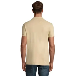 PERFECT Męskie POLO 180g / Sand S11346-SA-L