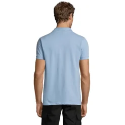 PERFECT Męskie POLO 180g / Sky blue S11346-SP-M