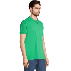 PERFECT Męskie POLO 180g / Wiosenna Zieleń S11346-EO-4XL