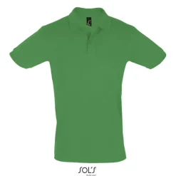PERFECT Męskie POLO 180g / Zielony S11346-KG-3XL