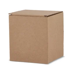 Personalizowane pudełko na kubki / Brązowy LT83209-N0051