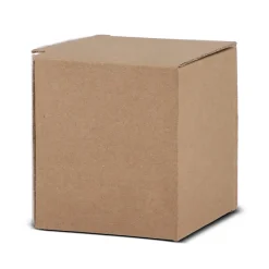 Personalizowane pudełko na kubki / Brązowy LT83209-N0051