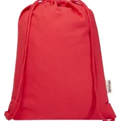 Peru Blend torba ściągana sznurkiem z materiału z recyklingu z certyfikatem GRS o gramaturze 180 g/m², 5 l / Granatowy 12079155