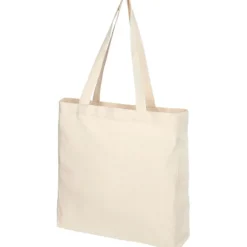 Pheebs poszerzana torba na zakupy z bawełny z recyclingu o gramaturze 210 g/m2 / Naturalny melanż 12053705