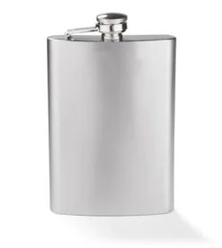 Piersiówka NEVIS 240 ml / Srebrny 17216