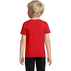 PIONEER Dziecięcy T-SHIRT / Czerwony S03578-RD-M