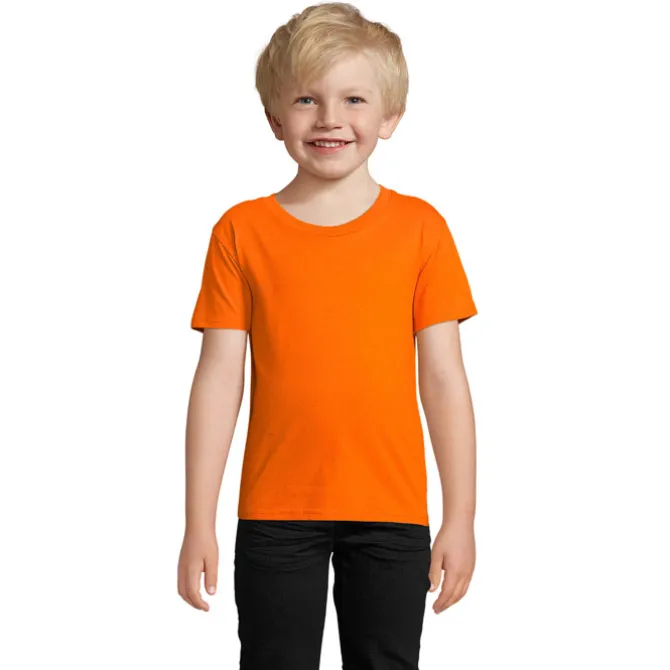 PIONEER Dziecięcy T-SHIRT / Pomaranczowy S03578-OR-3XL