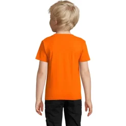 PIONEER Dziecięcy T-SHIRT / Pomaranczowy S03578-OR-M