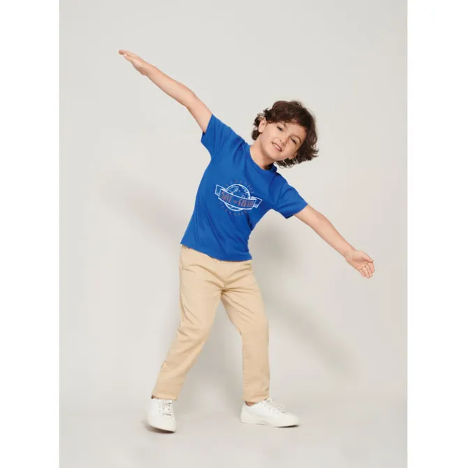 PIONEER Dziecięcy T-SHIRT / Szary melanż S03578-GM-M