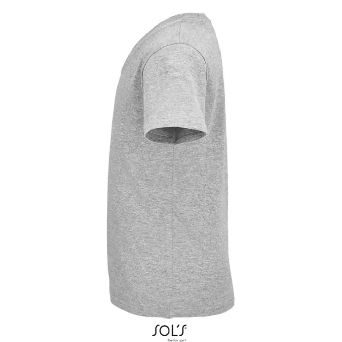 PIONEER Dziecięcy T-SHIRT / Szary melanż S03578-GM-M