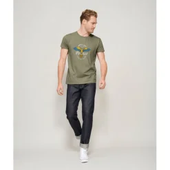 PIONEER MEN T-SHIRT 175g / Szary melanż S03565-GM-3XL