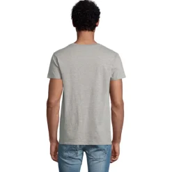 PIONEER MEN T-SHIRT 175g / Szary melanż S03565-GM-4XL