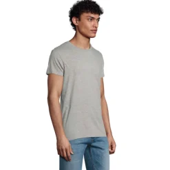 PIONEER MEN T-SHIRT 175g / Szary melanż S03565-GM-S
