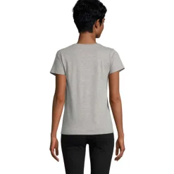 PIONEER WOMEN T-SHIRT 175g / Szary melanż S03579-GM-L