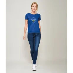 PIONEER WOMEN T-SHIRT 175g / Szary melanż S03579-GM-3XL