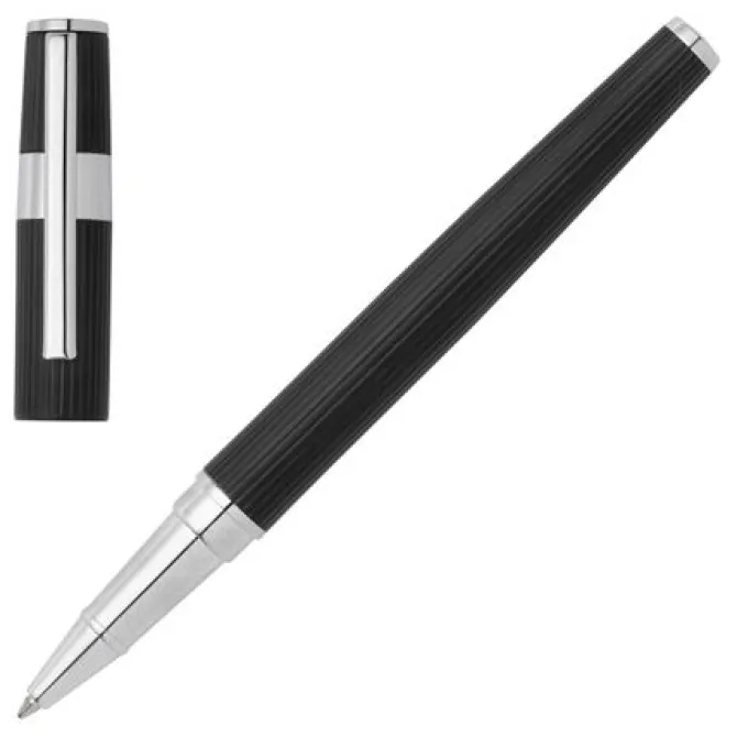 Pióro kulkowe Gear Pinstripe Silver / Gold / Czarny HSV2855A