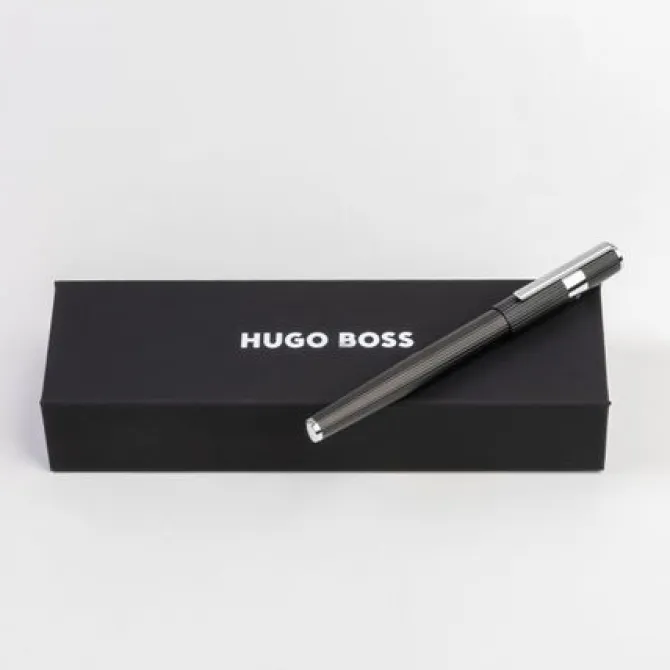 Pióro kulkowe Gear Pinstripe Silver / Gold / Czarny HSV2855A
