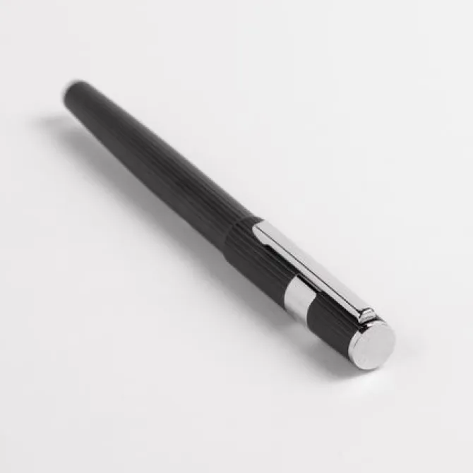 Pióro kulkowe Gear Pinstripe Silver / Gold / Czarny HSV2855A