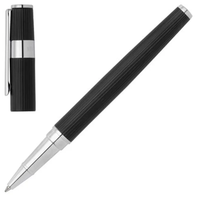 Pióro kulkowe Gear Pinstripe Silver / Gold / Czarny HSV2855A