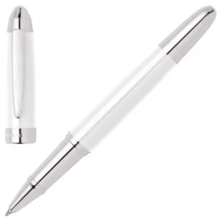 Pióro kulkowe Icon Kaki/Gun / Biały HSN0015F