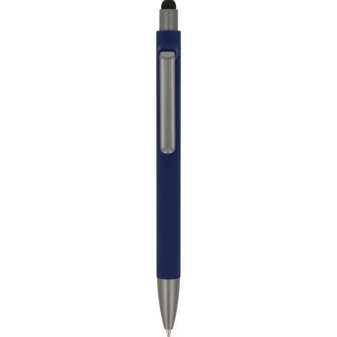 Pióro kulkowe Madeira z rysikiem R-ABS / Ciemnoniebieski LT87851-N0010