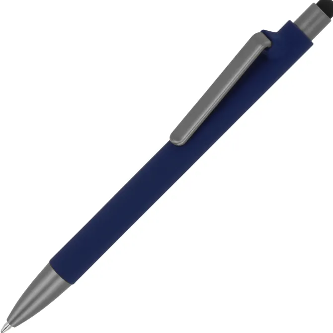Pióro kulkowe Madeira z rysikiem R-ABS / Ciemnoniebieski LT87851-N0010