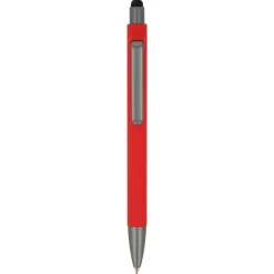 Pióro kulkowe Madeira z rysikiem R-ABS / Czerwony LT87851-N0021