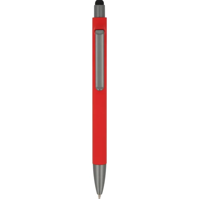 Pióro kulkowe Madeira z rysikiem R-ABS / Czerwony LT87851-N0021
