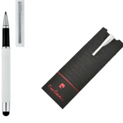 Pióro kulkowe touch pen soft touch CLAUDIE Pierre Cardin / Biały B0300800IP306