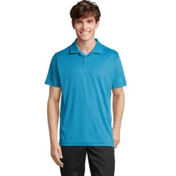 PITCHER UNISEX POLO / Aqua S04442-AQ-L