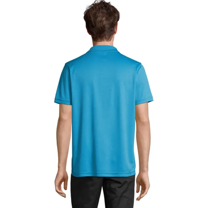PITCHER UNISEX POLO / Aqua S04442-AQ-XL