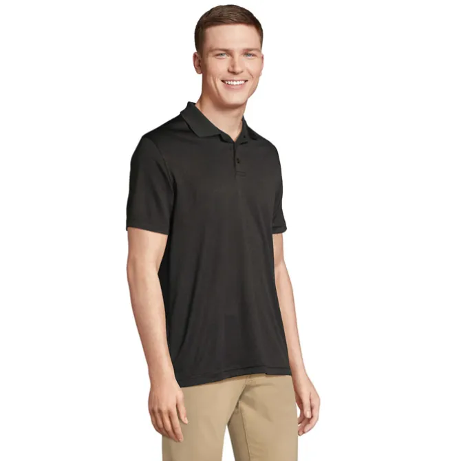 PITCHER UNISEX POLO / Czarny / Czarny Opal S04442-BK-XL