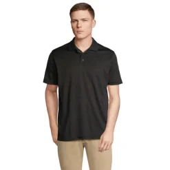 PITCHER UNISEX POLO / Czarny / Czarny Opal S04442-BK-XXL