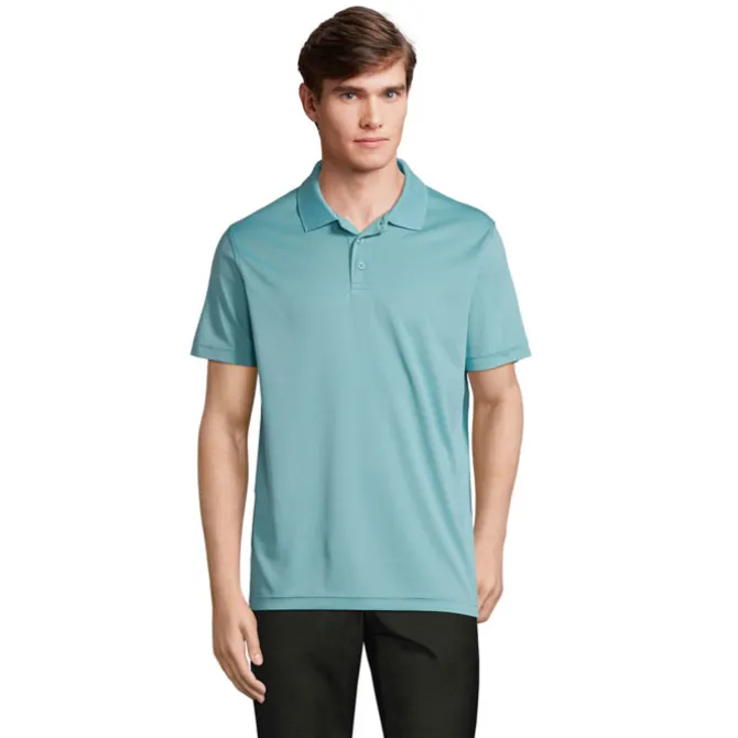 PITCHER UNISEX POLO / Pool Blue S04442-BP-L