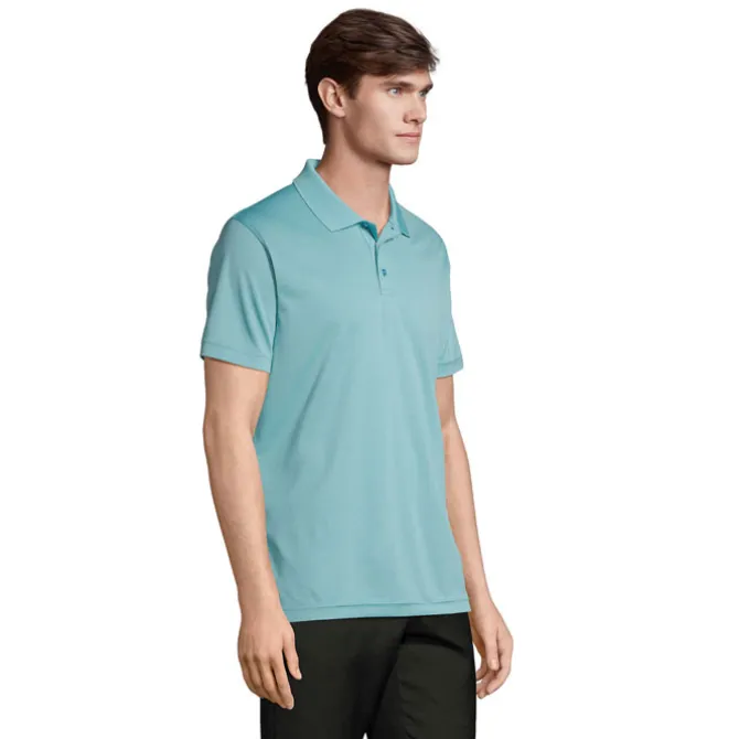 PITCHER UNISEX POLO / Pool Blue S04442-BP-M