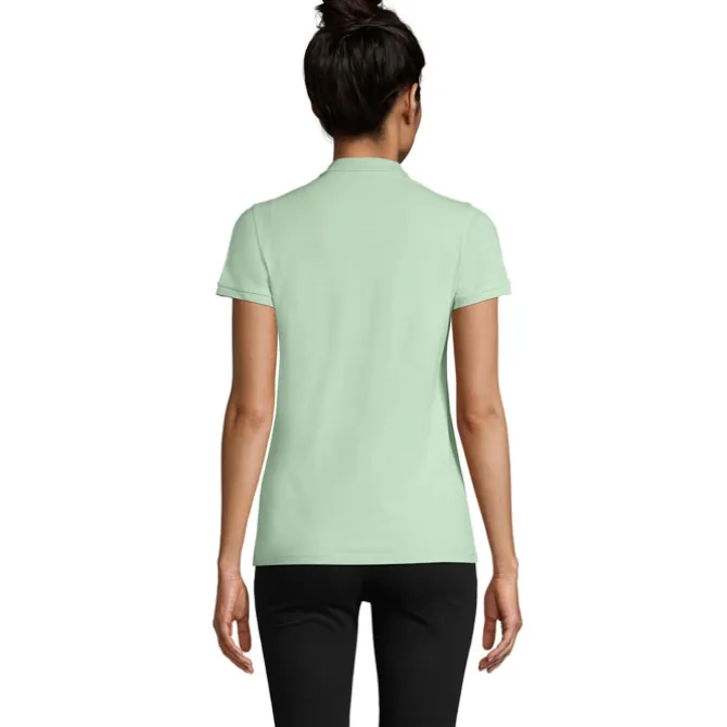 PLANET Damskie POLO 170g / Frozen Green S03575-GN-L